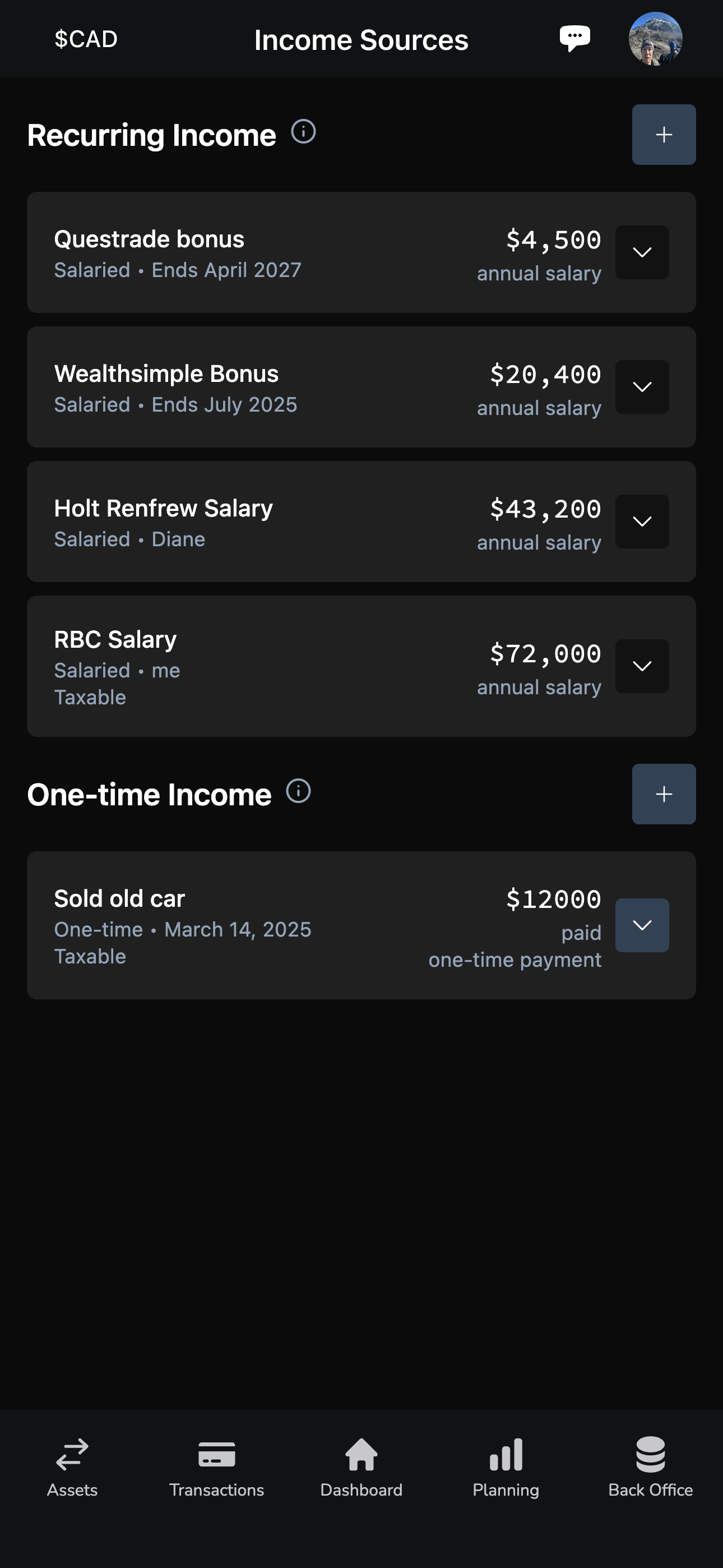 Income